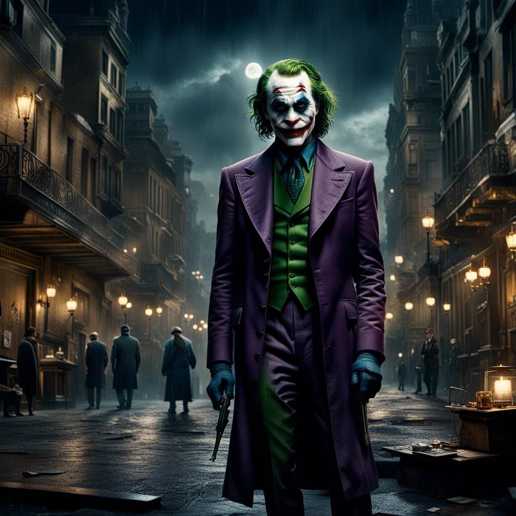 Joker and the Thief: Epic Cinematic Digital Painting