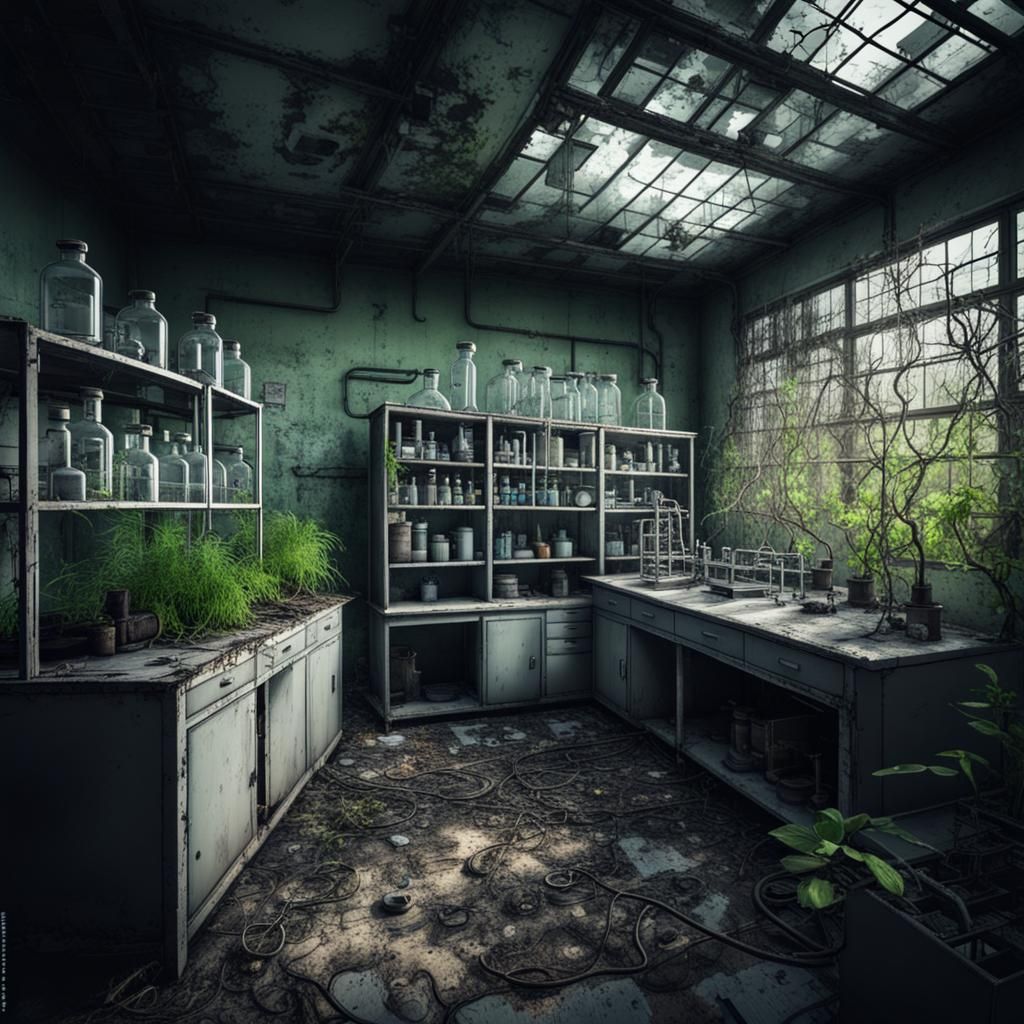 Creepy Abandoned Lab with Escaped Experiment