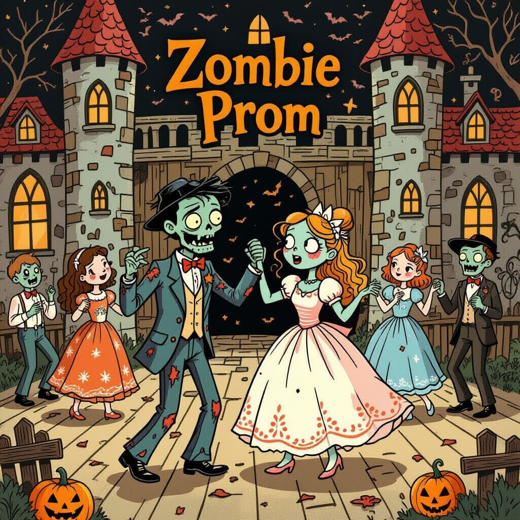 Zombie Prom Night: Haunted Halloween Dance