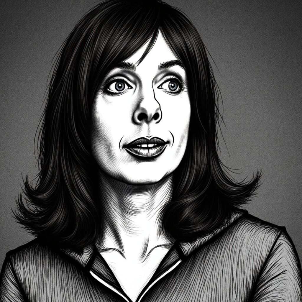 Noir Comic Strip of Siobhan