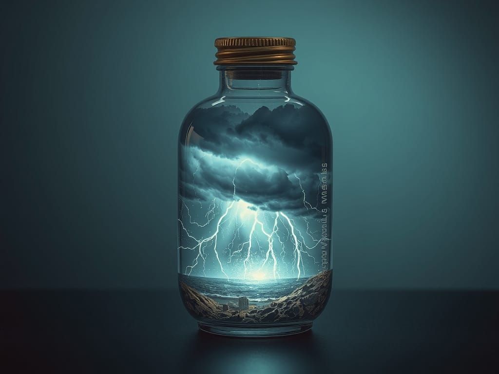 Storm in a Bottle: Digital Art