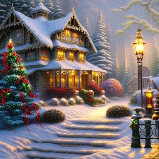 Hyperrealistic Christmas Dragon in Ethereal Charcoal Drawing