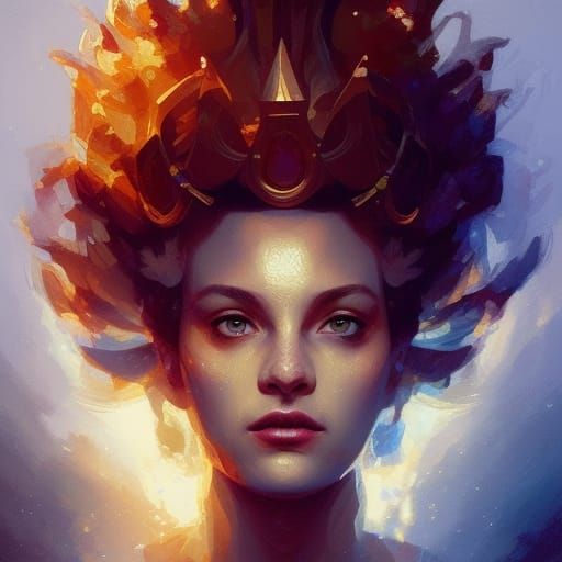 Crown of leaves