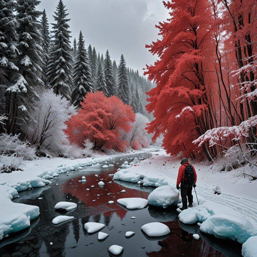 International Reaper Commity at Icy Rainbow Rock Creek