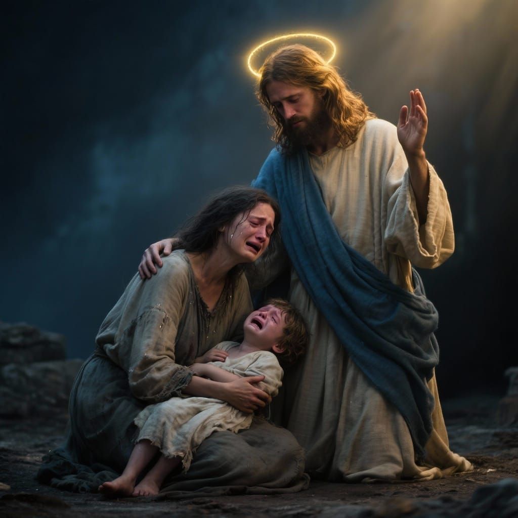 Mother's Grief and Divine Comfort