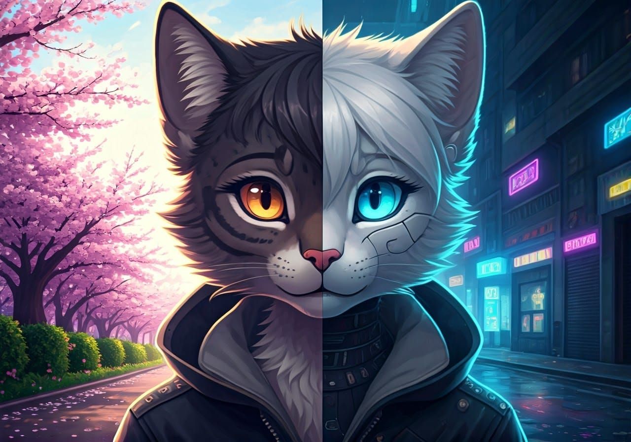 Whispers of Cherry Blossom and Neon Dreams