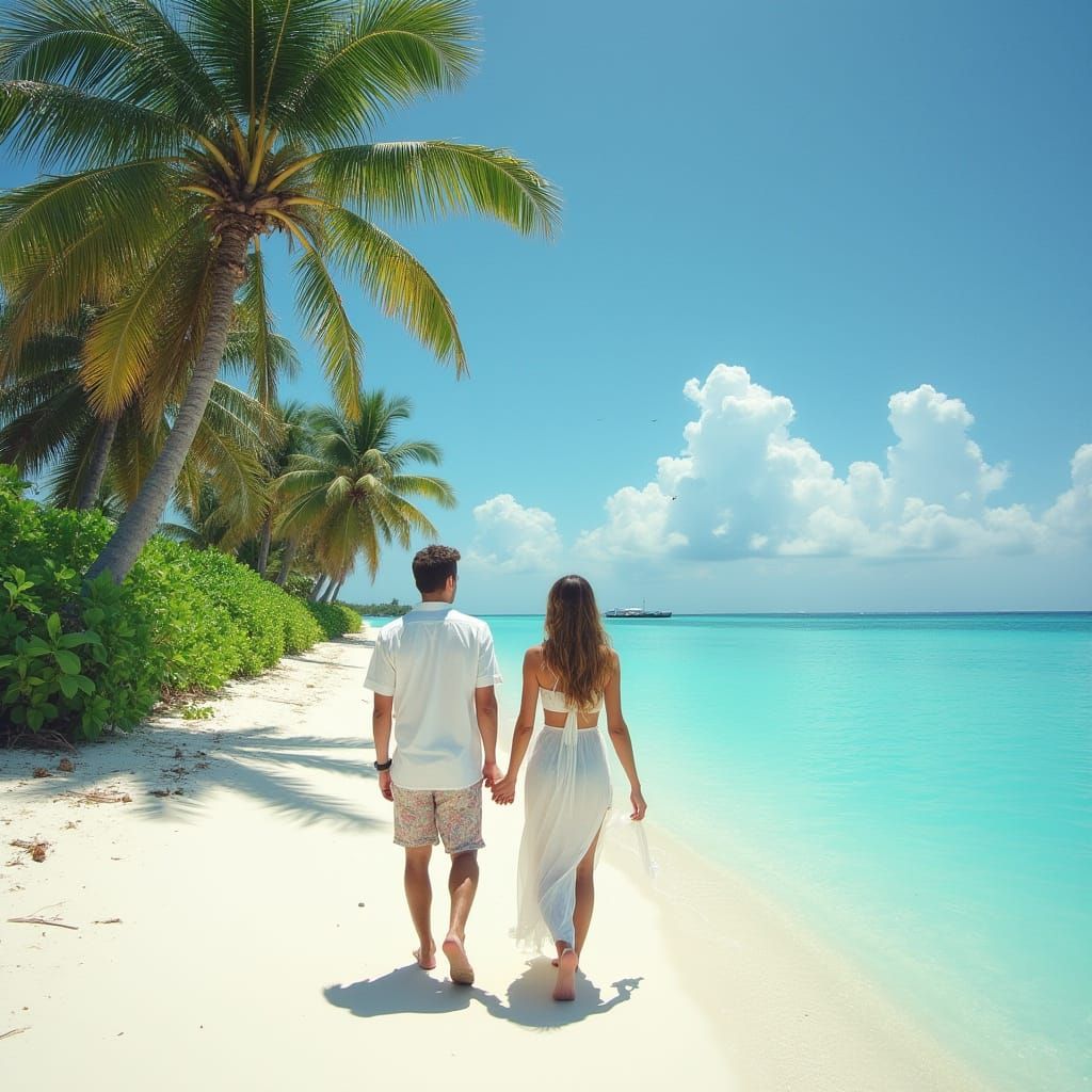 Romantic Beachside Getaway in Tropical Paradise