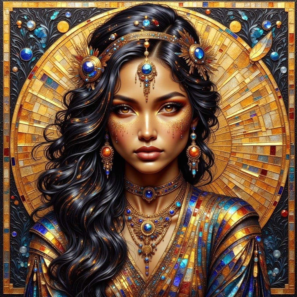 Love at First Sight in Art Deco Style