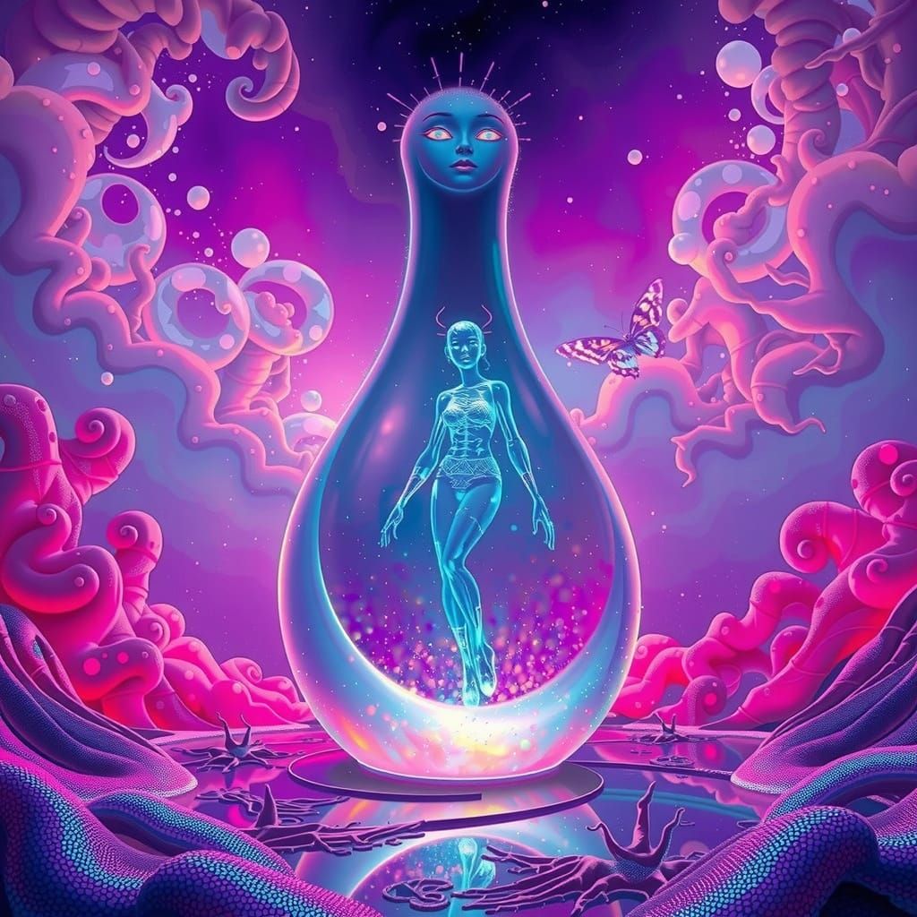 Enchanted Underwater Realm in Dreamlike Quality