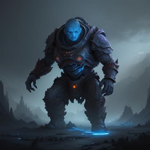 Diorite Golem in Fantastical Concept Art