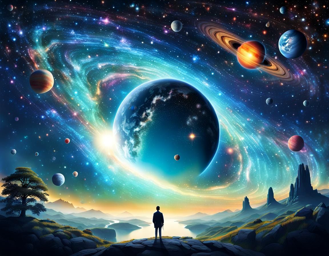 Mysterious Universe: An Imaginary Beauty