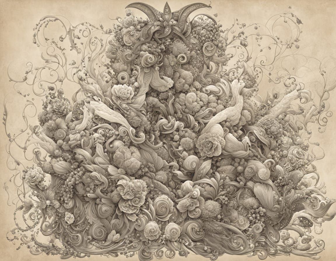 Abstract Phenomenon Generated by AI