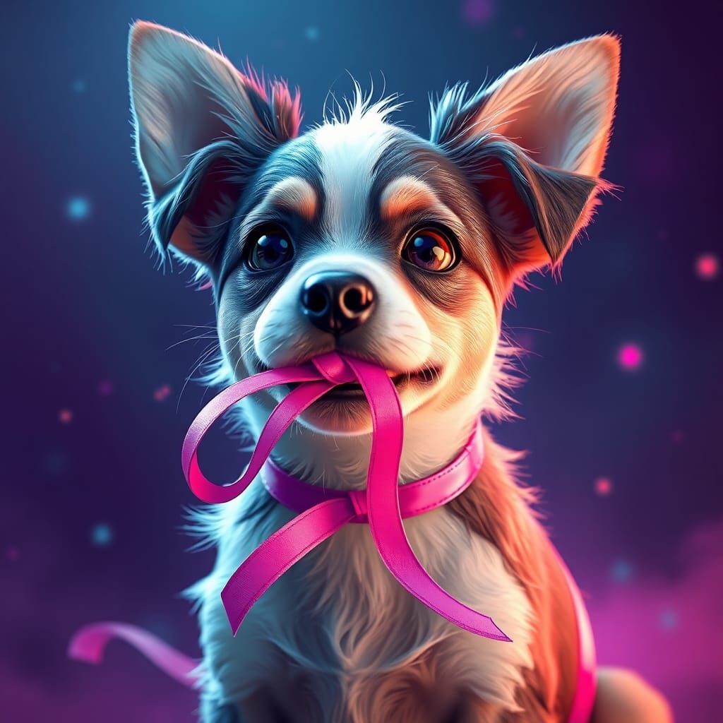 Pink Out Dog 2