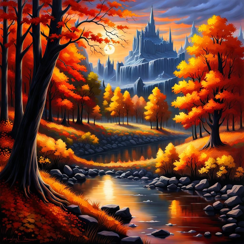 Secret Castle Autumnscape