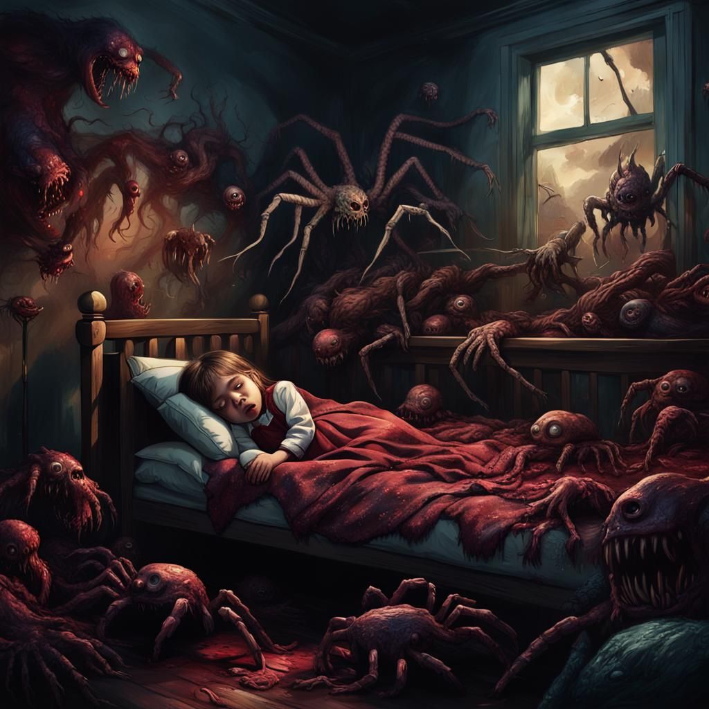 Creepy Monsters Unleashed: A Fantastical Nightmare