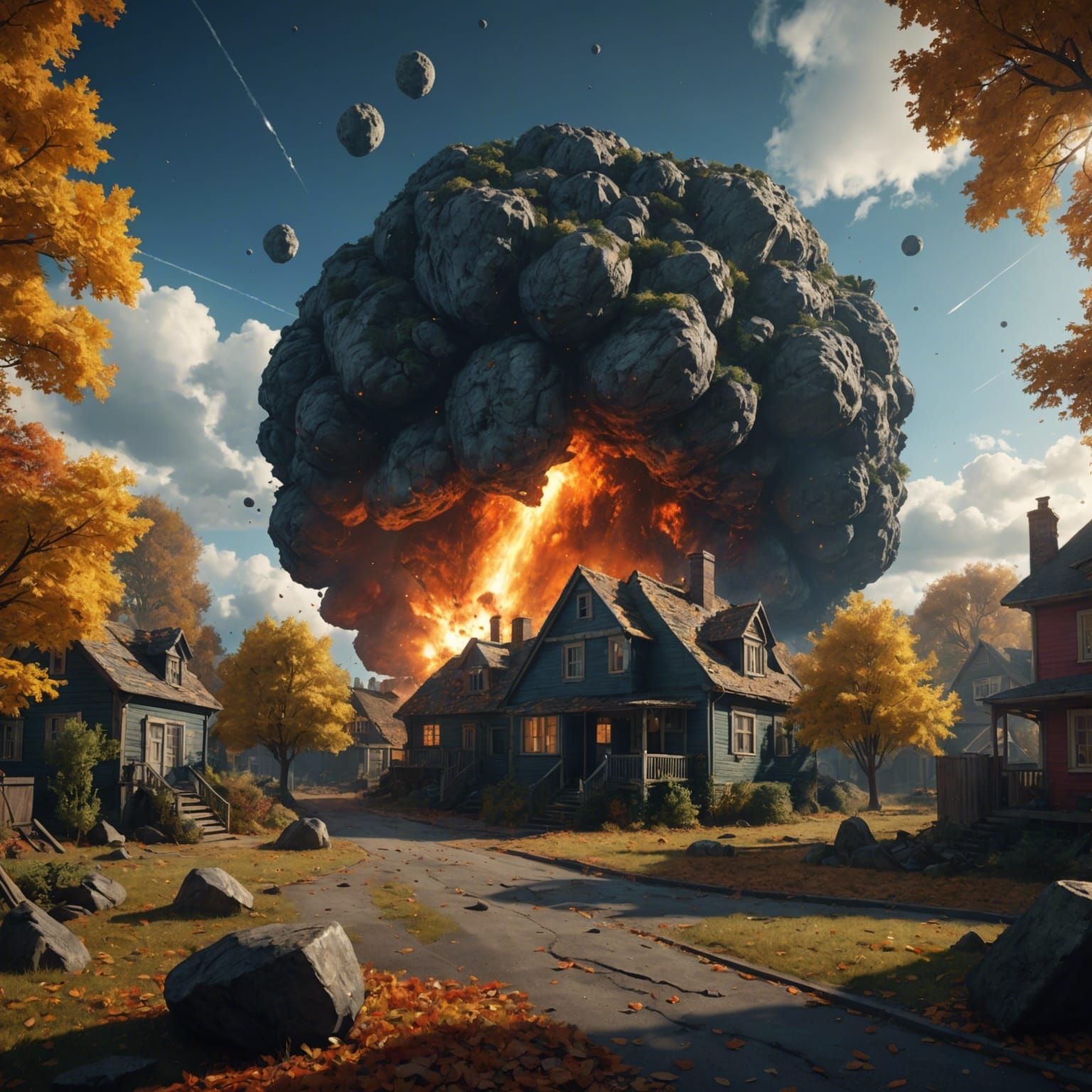 Asteroid Impact: An Autumnal Love Story