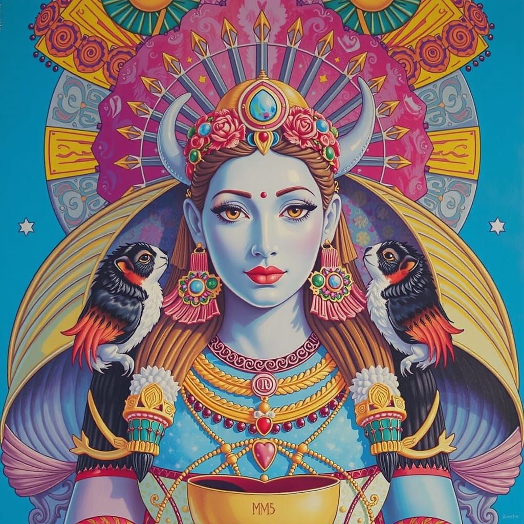 Atom Heart Mother AI Art