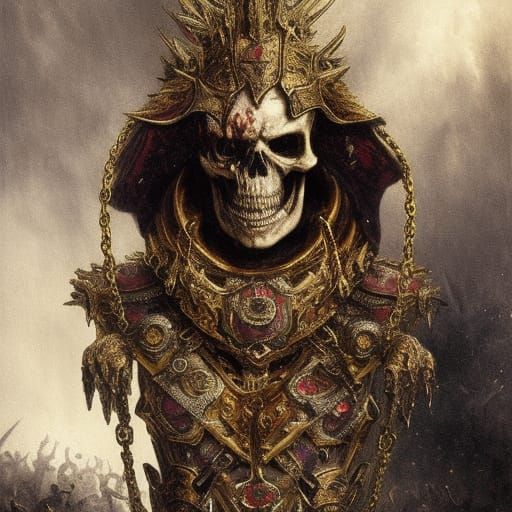 Skeleton War Trophy - Assassin King