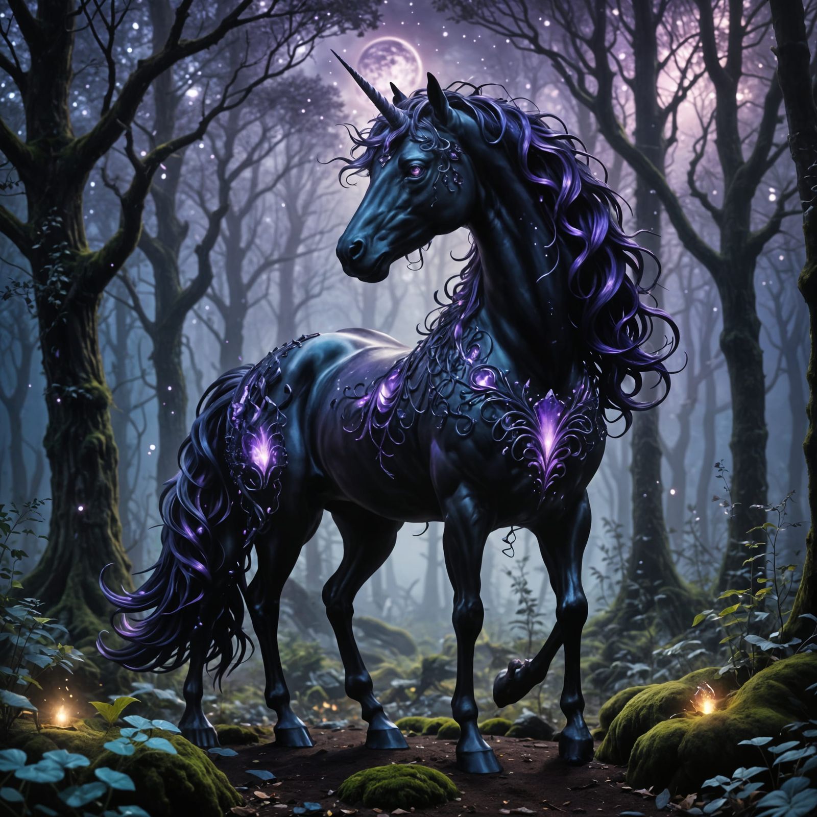 Dark Unicorn, Radiating Mystery and Power