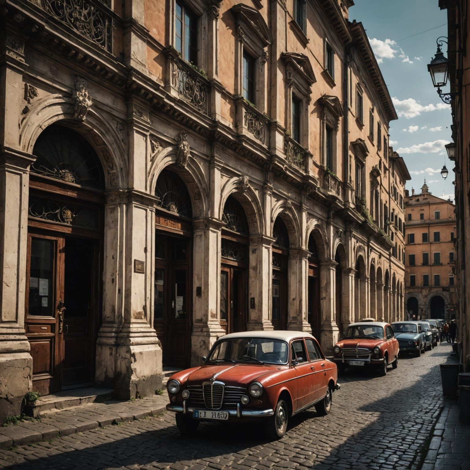 Roma: Hyperrealistic Cinematic Cityscape