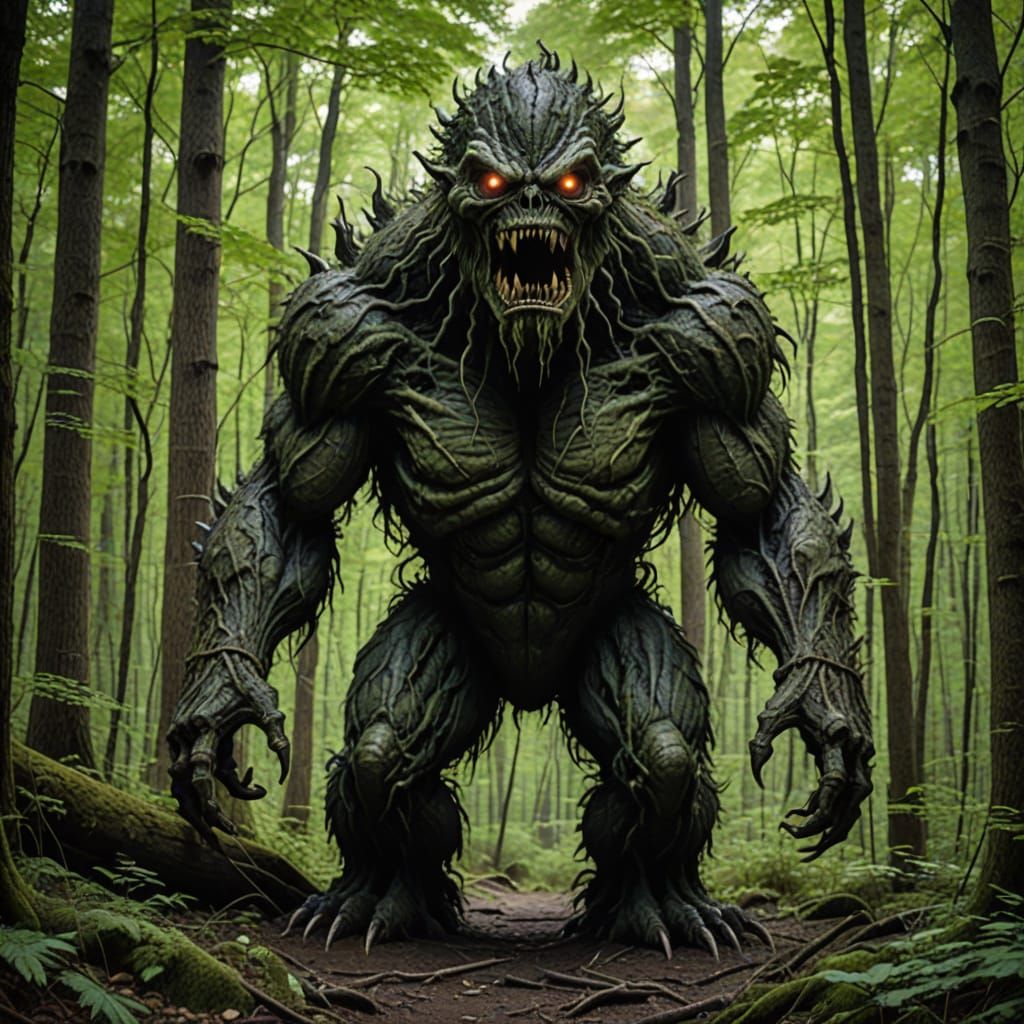Grafton Monster in West Virginia Forest