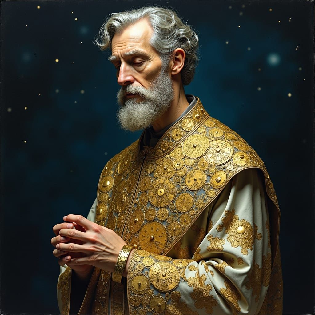 Clockwork Saint in Ethereal Stardust