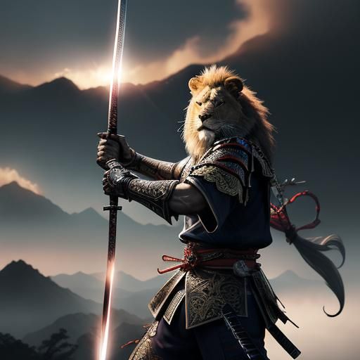 LION-MARU (快傑ライオン丸) a japanese fictional super-samurai-hero