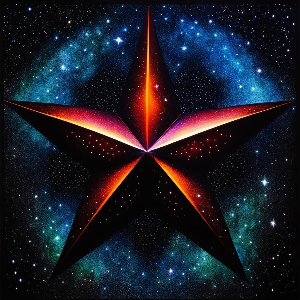 Gothic Rayograph: Wishing on Glittering Photogram Stars