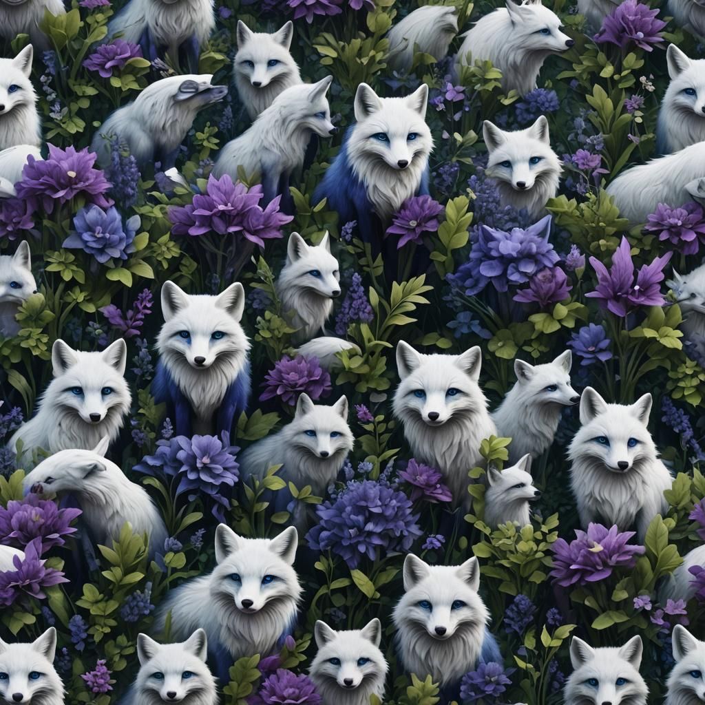Fantastical Fox with Intricate Details