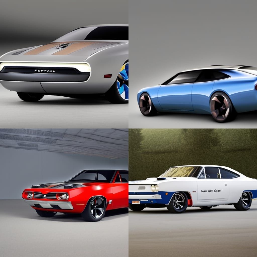 Plymouth GTX 440 EV Concept: Futuristic Muscle