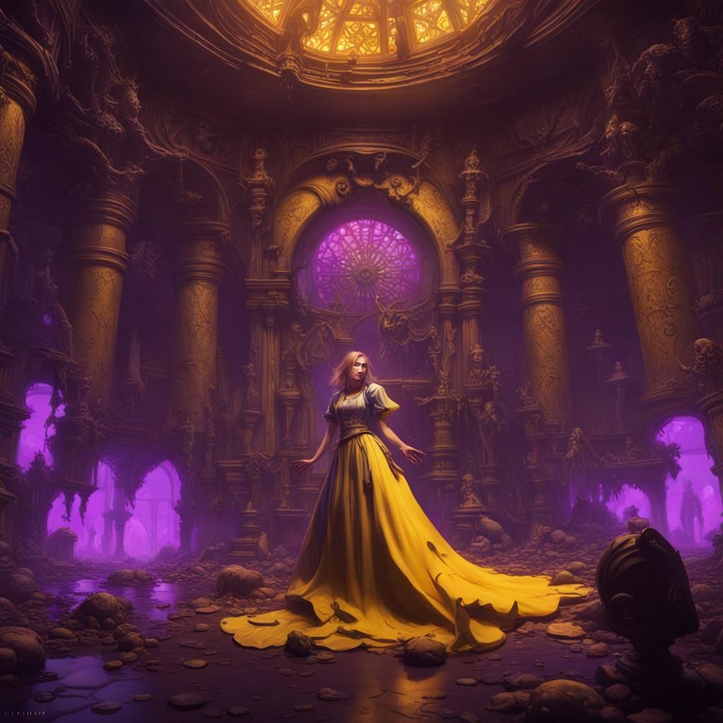 Dark Fantasy Alice in Borderland, Detailed Splash Art