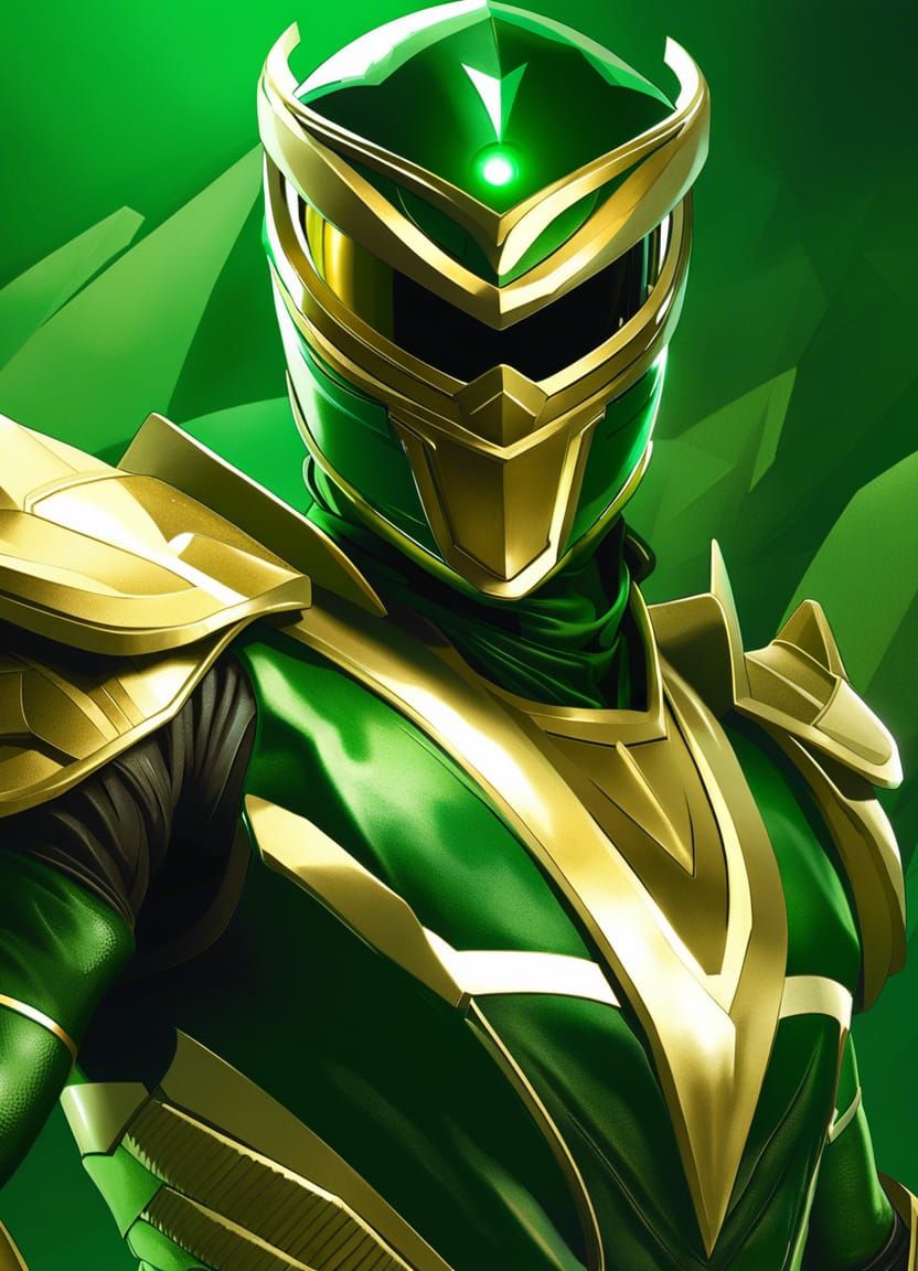 Green Ranger as Apex Legend: Digital Illustration