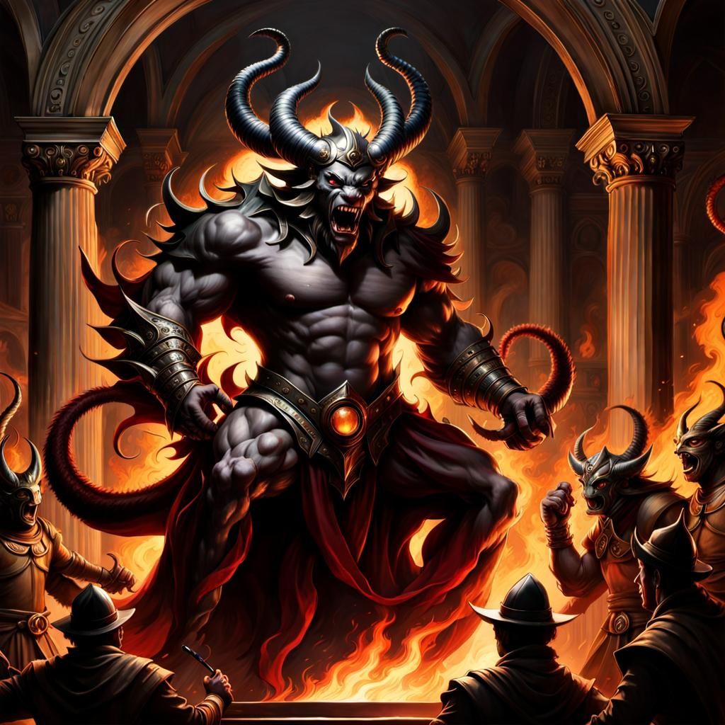 Pandemonium: A Digital Art Depiction of Chaos