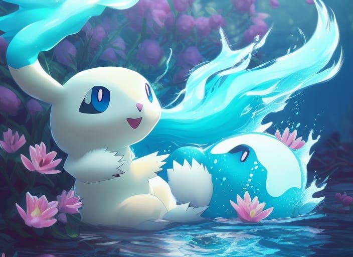 Cute Water Elemental