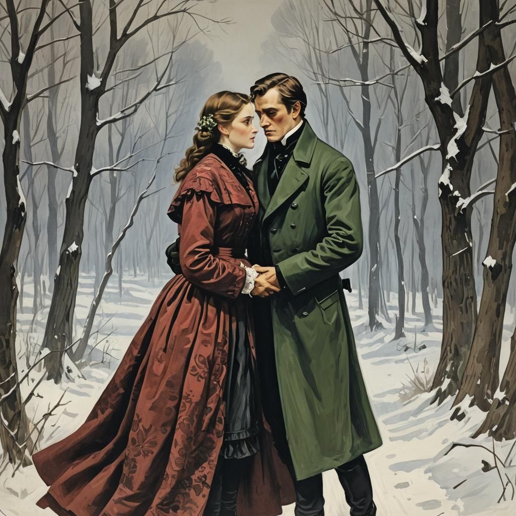 Illustration Inspired by "Eugene Onegin"
