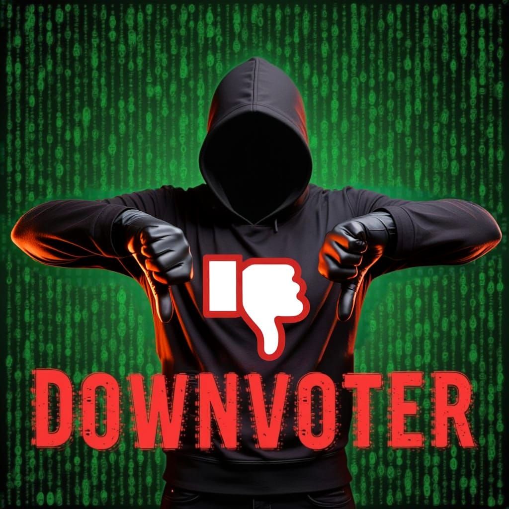 Dastardly Deplorable Downvoter!