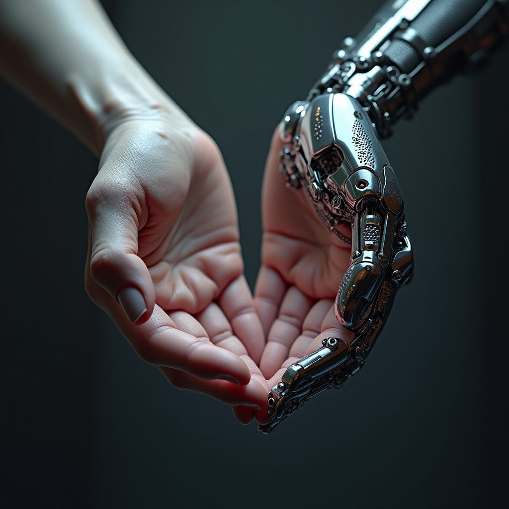 Harmonious Yin-Yang of Human and Robotic Hands