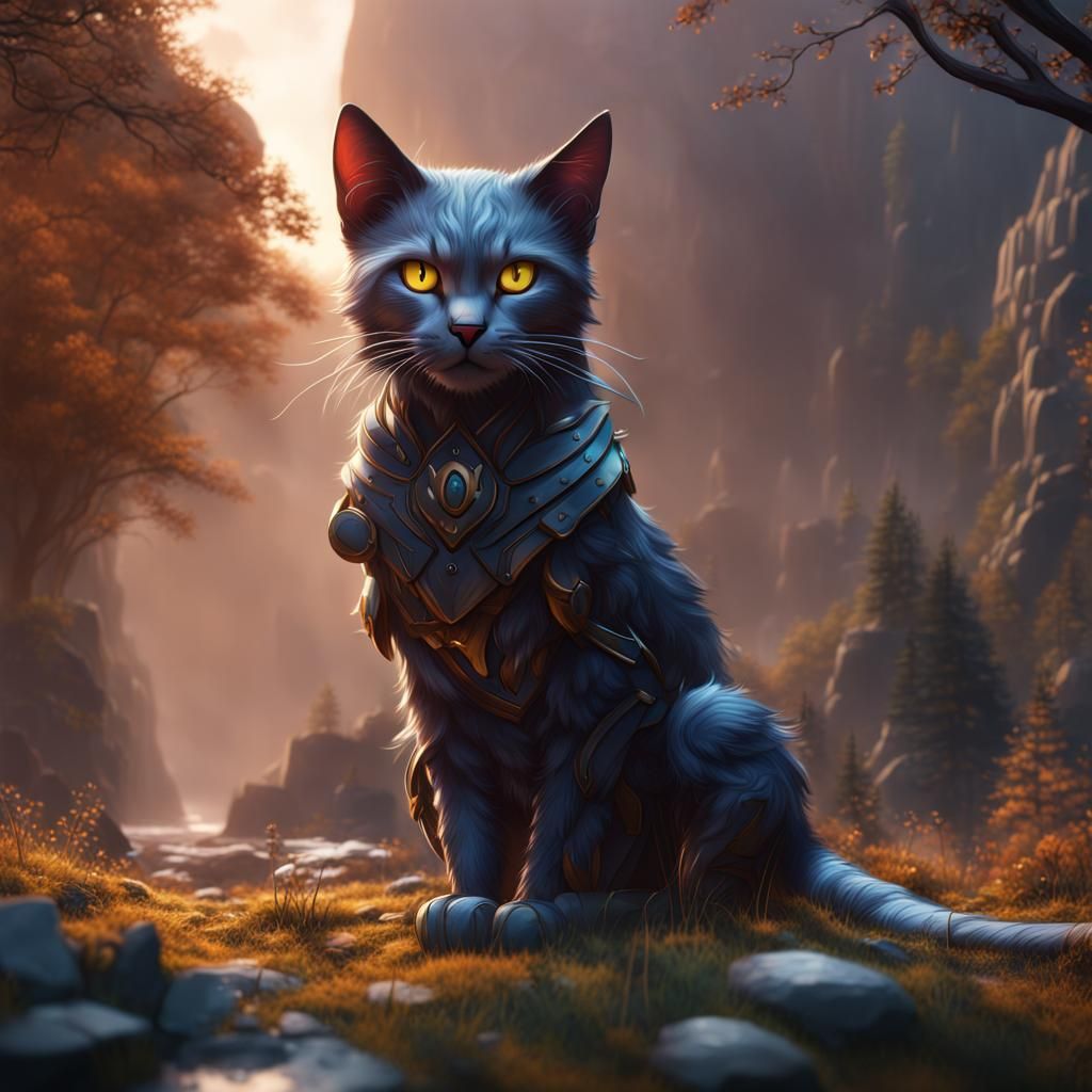 Warrior Cats Detailed Matte Painting