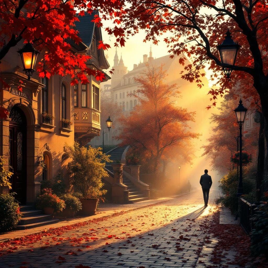 Karlovy Vary Autumn Street Photography