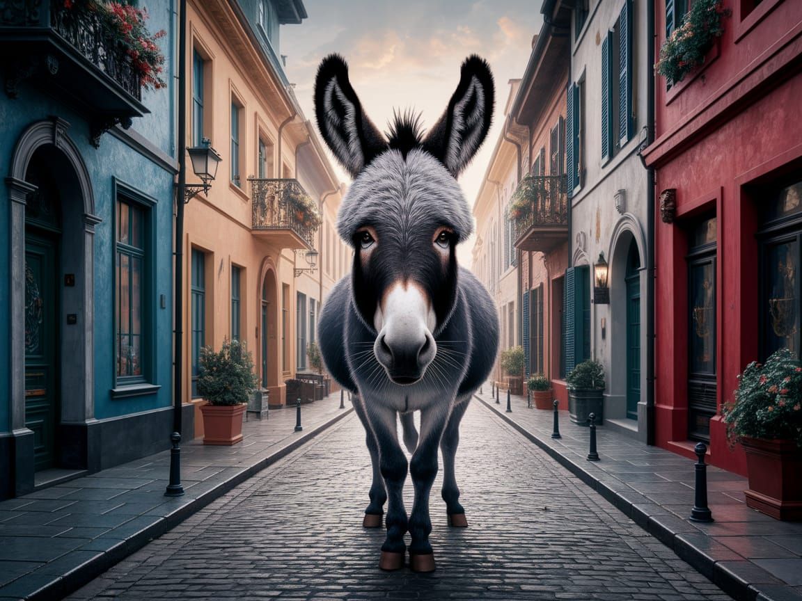 Ethereal Donkey Street Morning