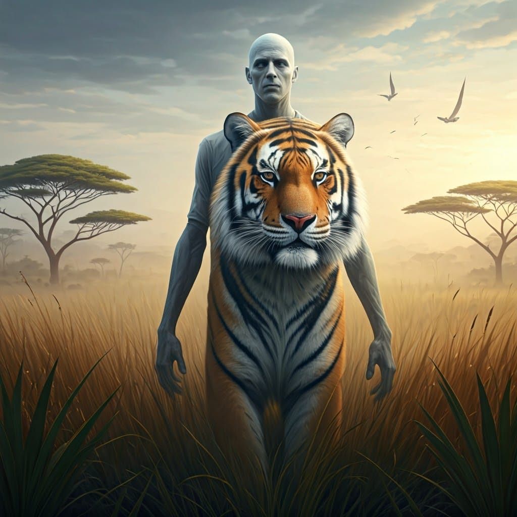 Mysterious Shapeshifter Emerges from Plains Mist