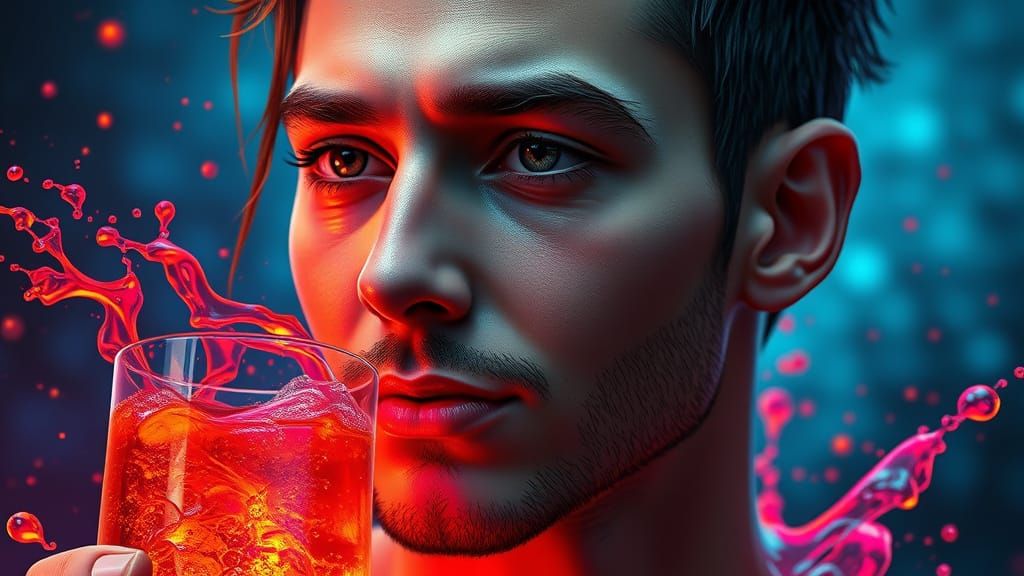 Liquid Prescription Drinks in Dynamic Portrait Style