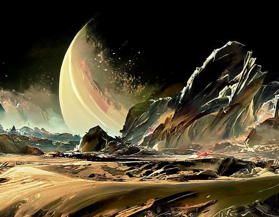 alien mountains