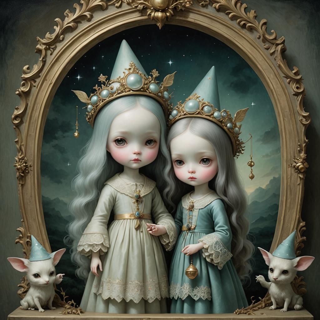 Ethereal Coven: An Occult Masterpiece in Pastel