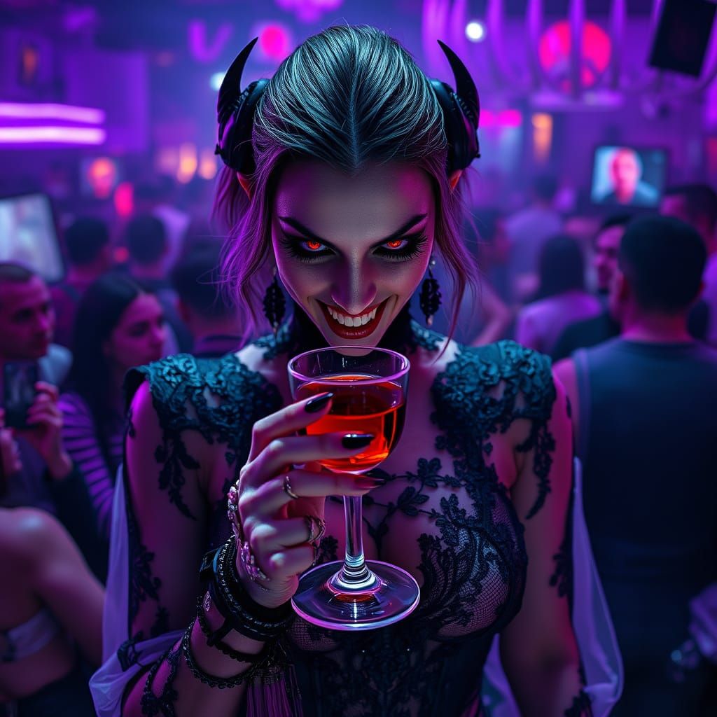 The Coy Vampire ......