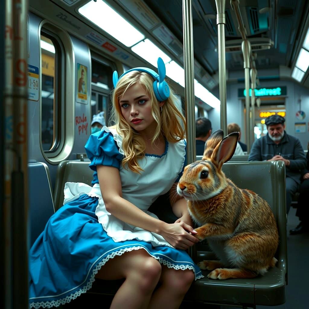 When Alice left Wonderland.