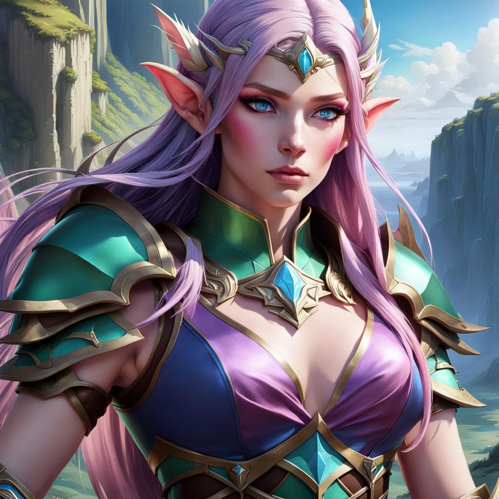 Enchanting Elegance: The Allure of Eleneria, the Mystic Elf ...