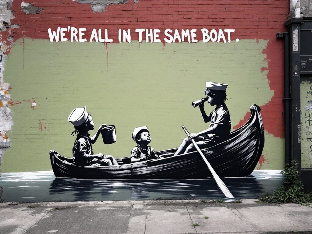 Gritty Urban Street Art Exposes Social Commentary