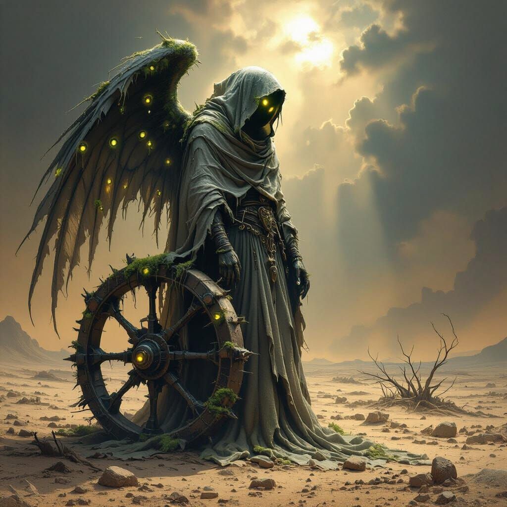 Ezekiel's Angel in Barren Wasteland: Gothic Realism