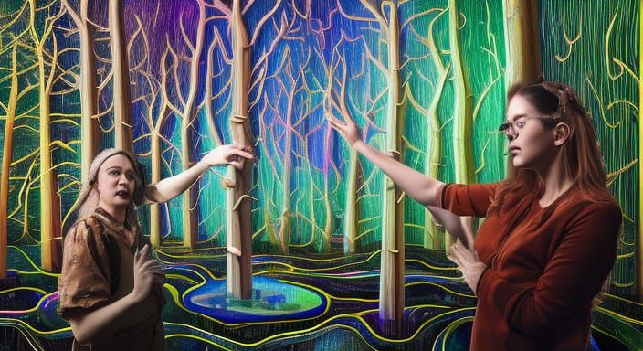 Musical Trees: Surreal Poems in a Starship